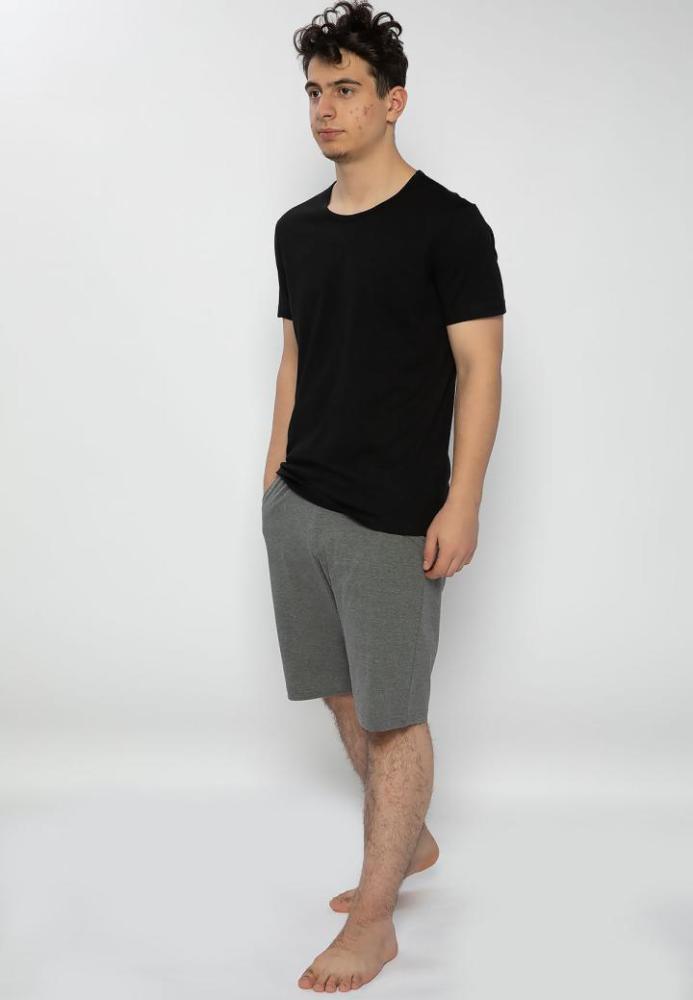 Pijama Bumbac & Moda bărbați,culoare Negru -Gri, – Engros